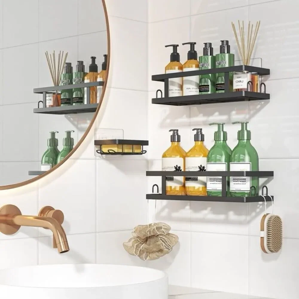 Rust Resistant Hanging Bathroom Caddies